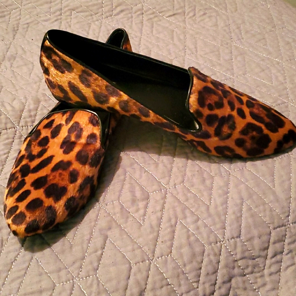 Leapord Print Loafers